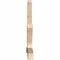 Ekena Millwork Alberta Smooth Timber Gable Bracket, Douglas Fir, 84"W x 42"H x 3 1/2"D x 3 1/2"F, 12/12 Pitch GBW084X42X0404ALB00SDF - alternate 2